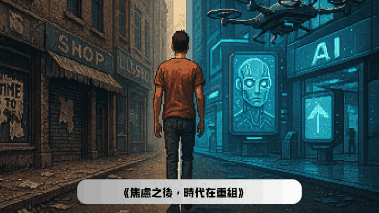 AI的到來，只是引爆了積累已久的變革。你以為焦慮來自技術，其實來自結構。 真正的沖擊，並不是「工作會被AI取代」，而是你賴以為生的那套社會結構、分工邏輯、職業路徑，正在被徹底重組。