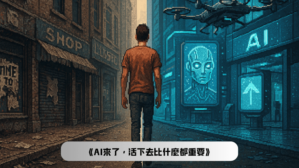 這一次,我只講一個問題——怎麼活下去。不是情緒上的「活著」,是經濟上、精神上、社會角色上的「活下去」。